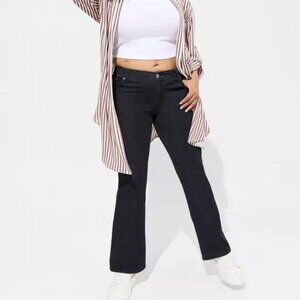 Torrid Luxe Slim Boot Super Stretch Mid-Rise Jean Dark Wash Denim Sz 26 XS NWT